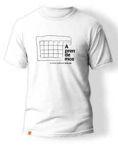 Camiseta - Aprendemos e somos melhores todo dia