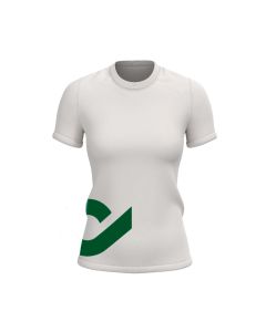 Raglã DryFit Babylook Branca REAG