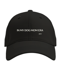 Boné Preto - Dog Mom Era